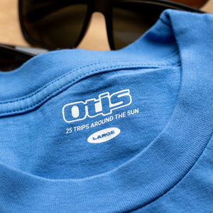 Otis 25 Year Tee - Azure