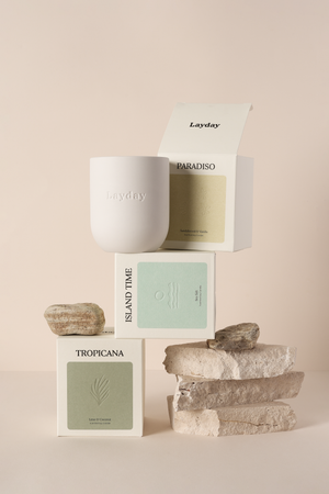 Layday Island Time Candle - Sea Salt