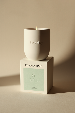 Layday Island Time Candle - Sea Salt