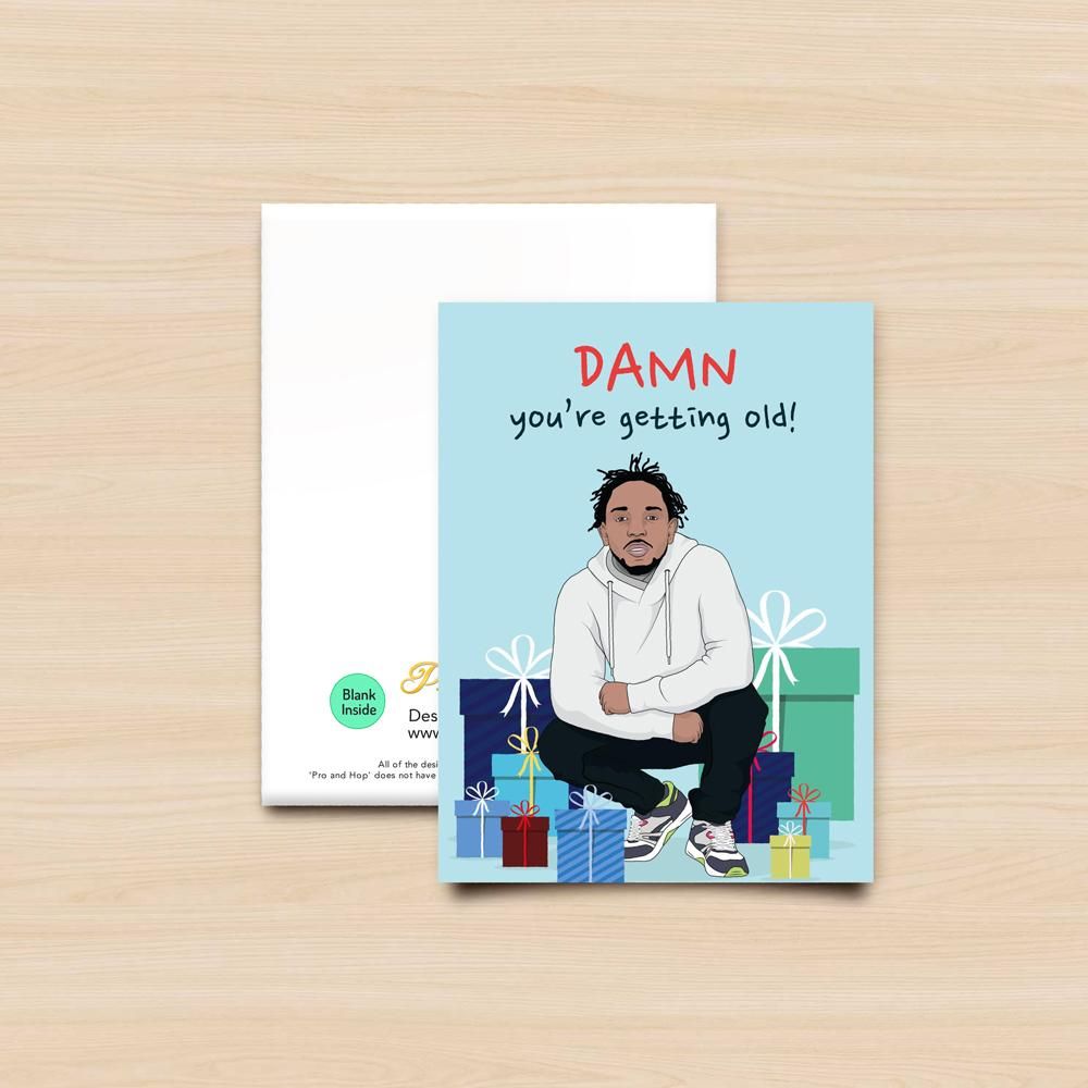 Pro & Hop Kendrick Damn Greeting Card