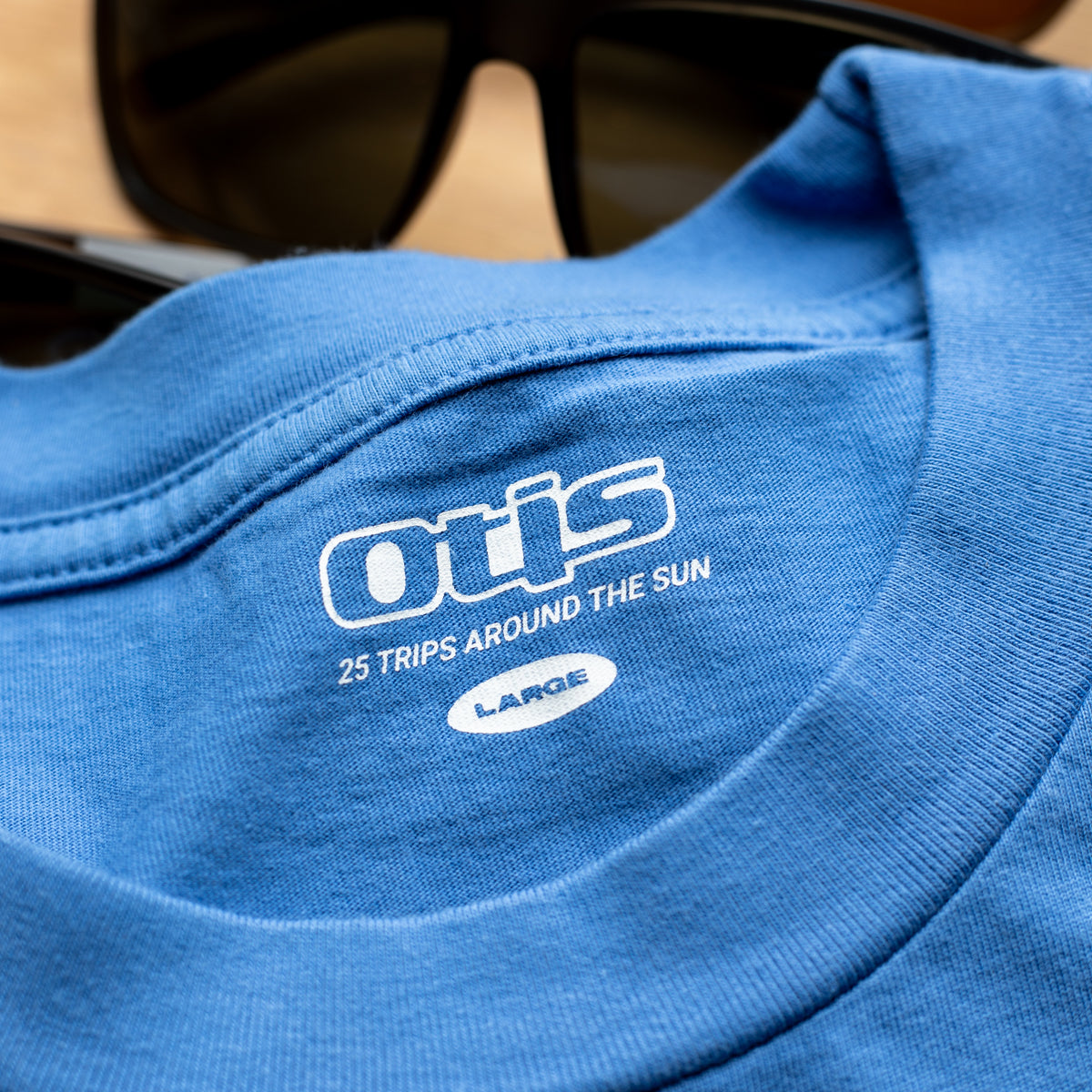Otis 25 Year Tee - Azure