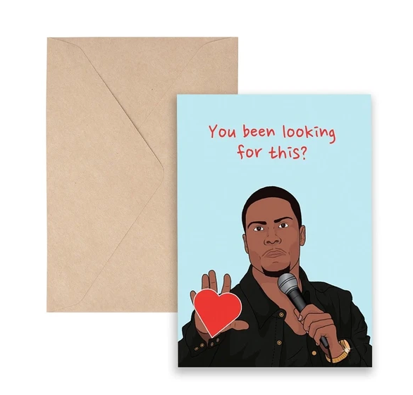 Pro & Hop Kevin Heart Greeting Card