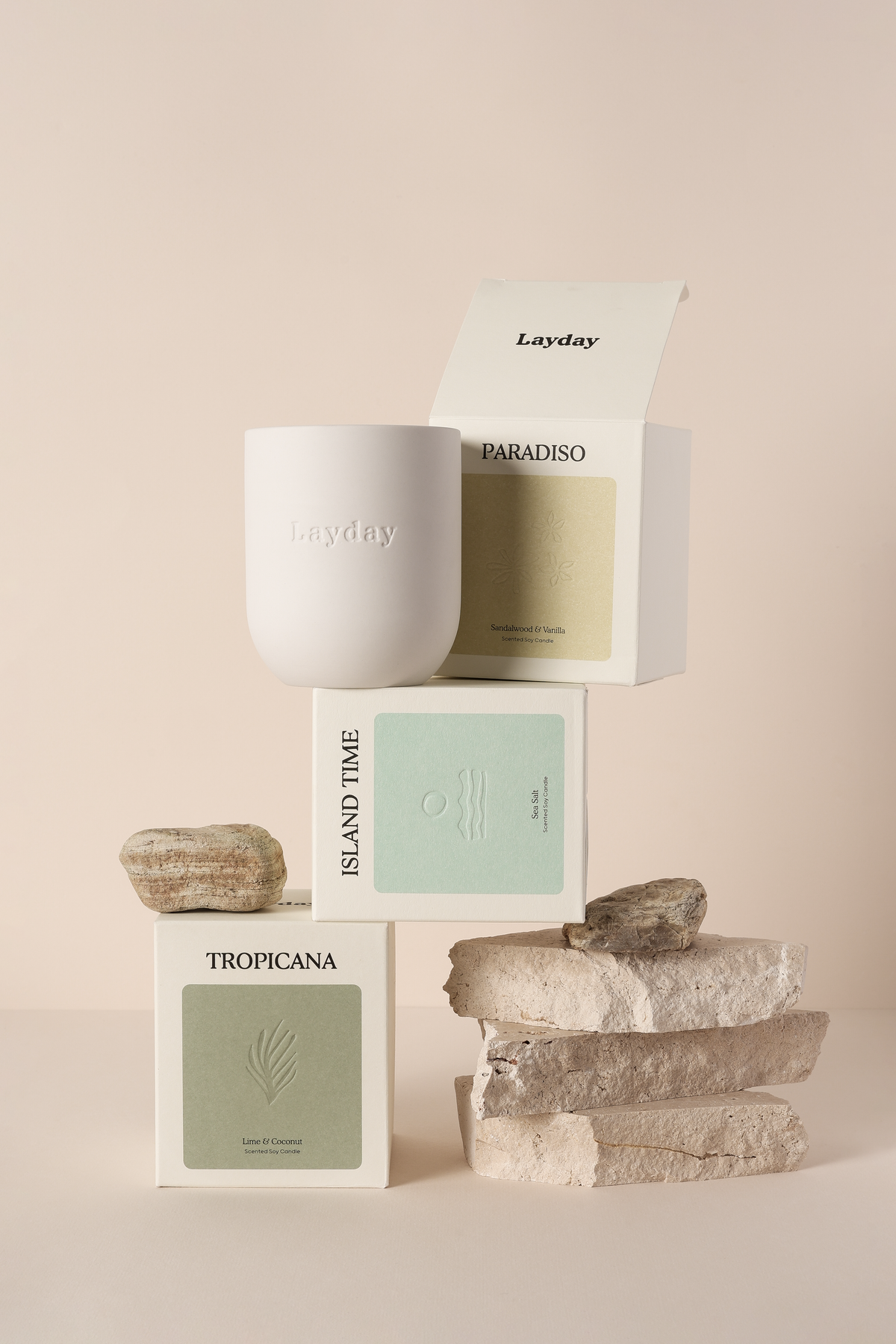 Layday Island Time Candle - Sea Salt