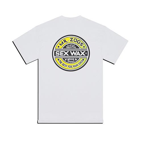 Sexwax Fade Tee White