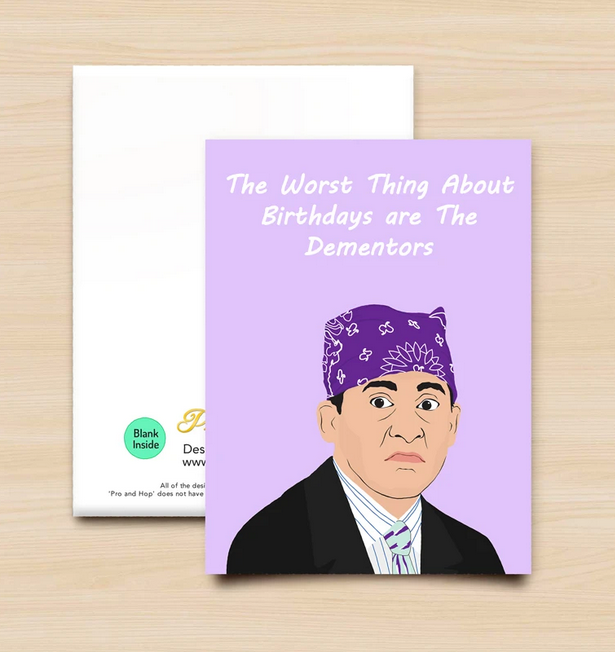 Pro & Hop Dementors Greeting Card