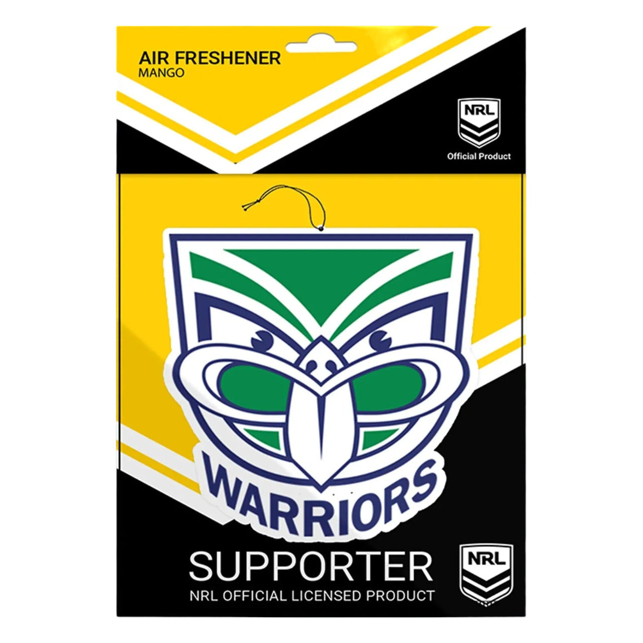 Pro & Hop NRL Warriors Air Freshener