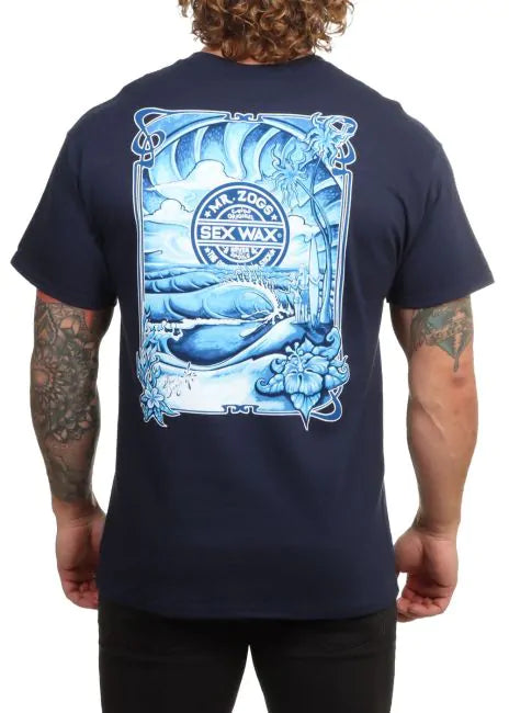 Sexwax Sunrise Tee Navy
