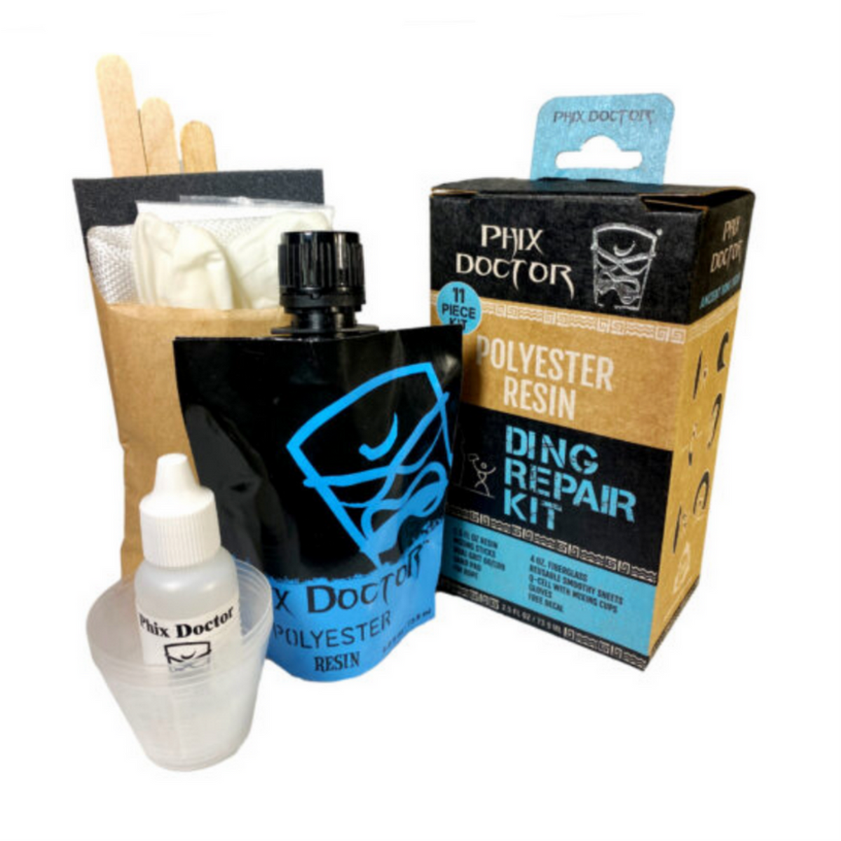 Phix Doctor Small Polyester Kit w/ Catalyst 2.5oz