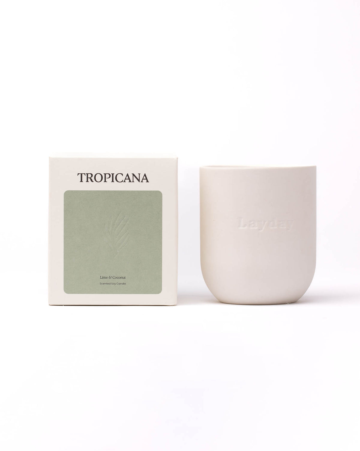 Layday Tropicana Candle - Lime & Coconut
