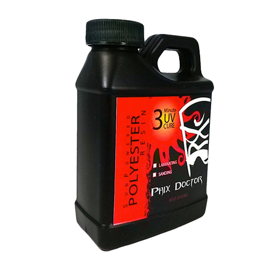 Phix Doctor Sunpowered Polyester Sanding Resin 1/2 Pint 240ml