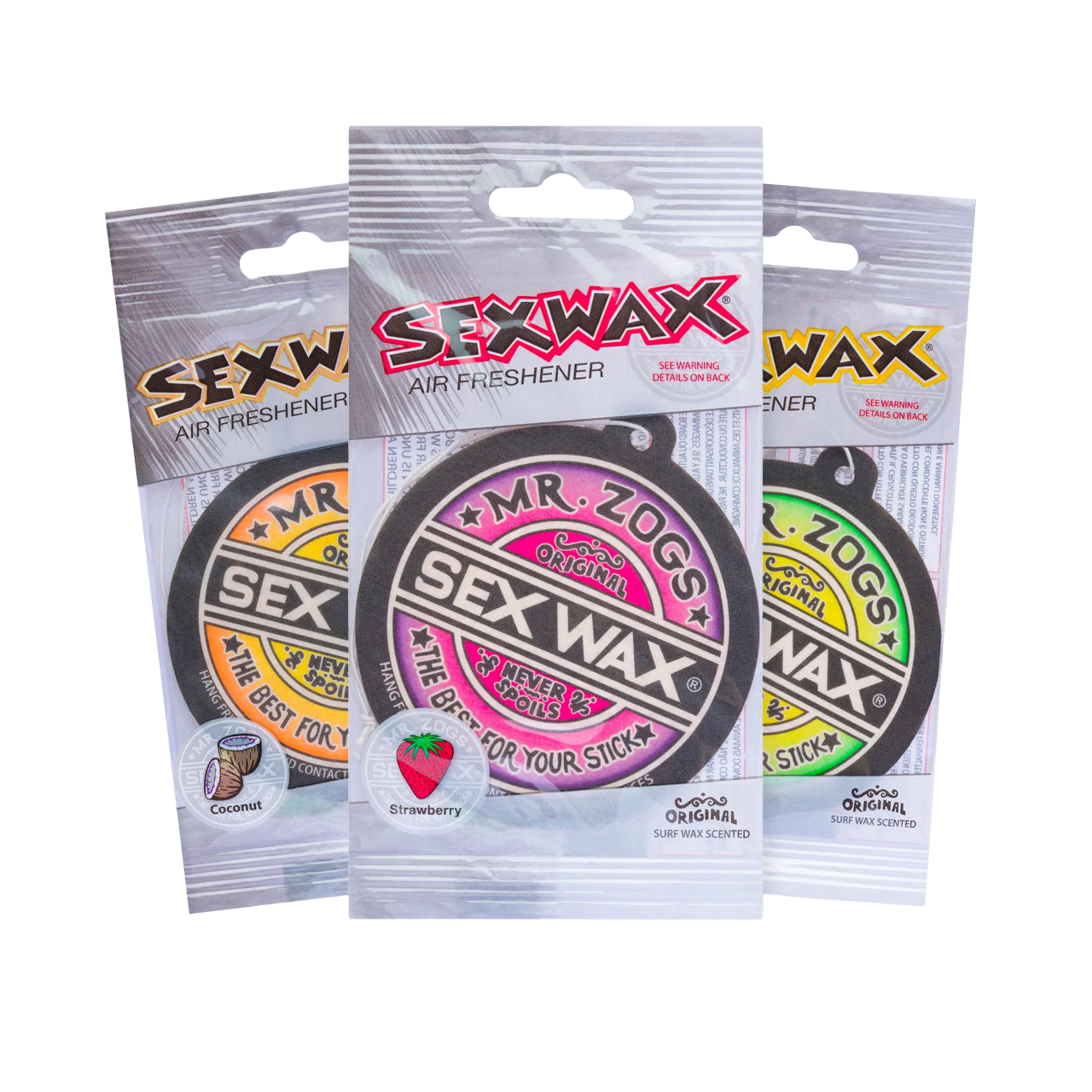 Sexwax Air Freshener 3 Pack