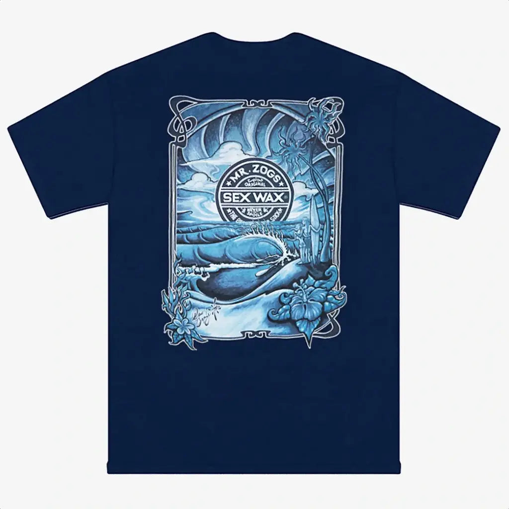 Sexwax Sunrise Tee Navy