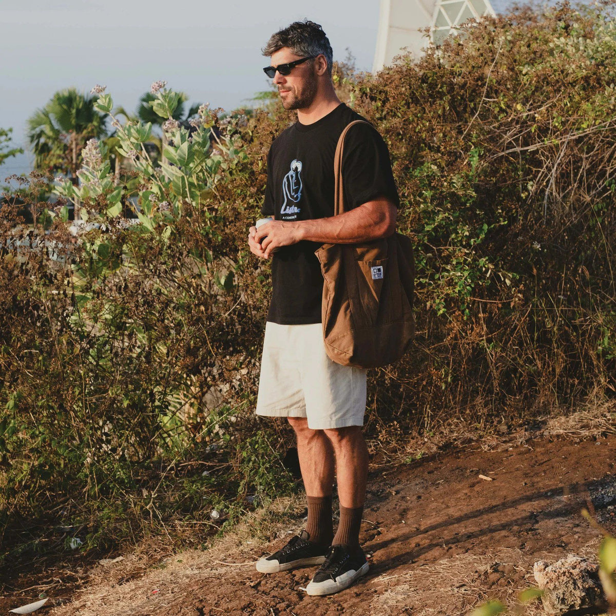 OTIS Waxed Canvas Tote Bag