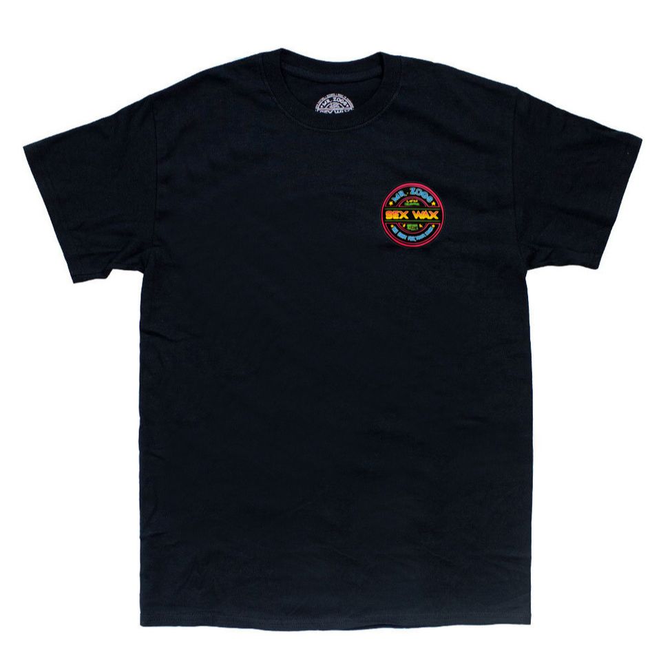 Sexwax Neon Tee Black