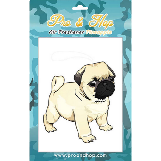 Pro & Hop Pug Pup Air Freshener