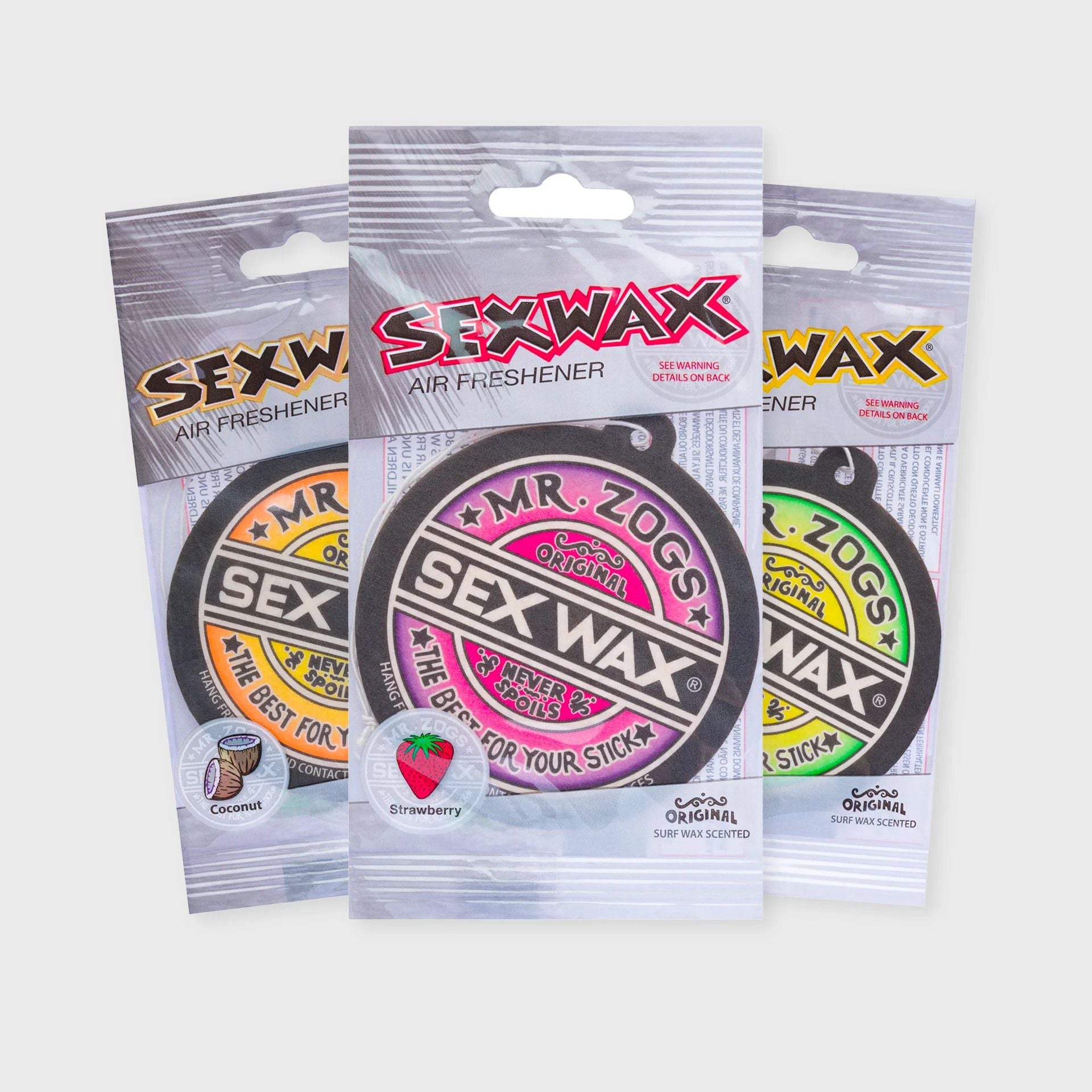 Sexwax Air Freshener 3 Pack