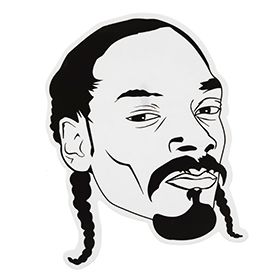 Pro & Hop Snoop Large Sticker