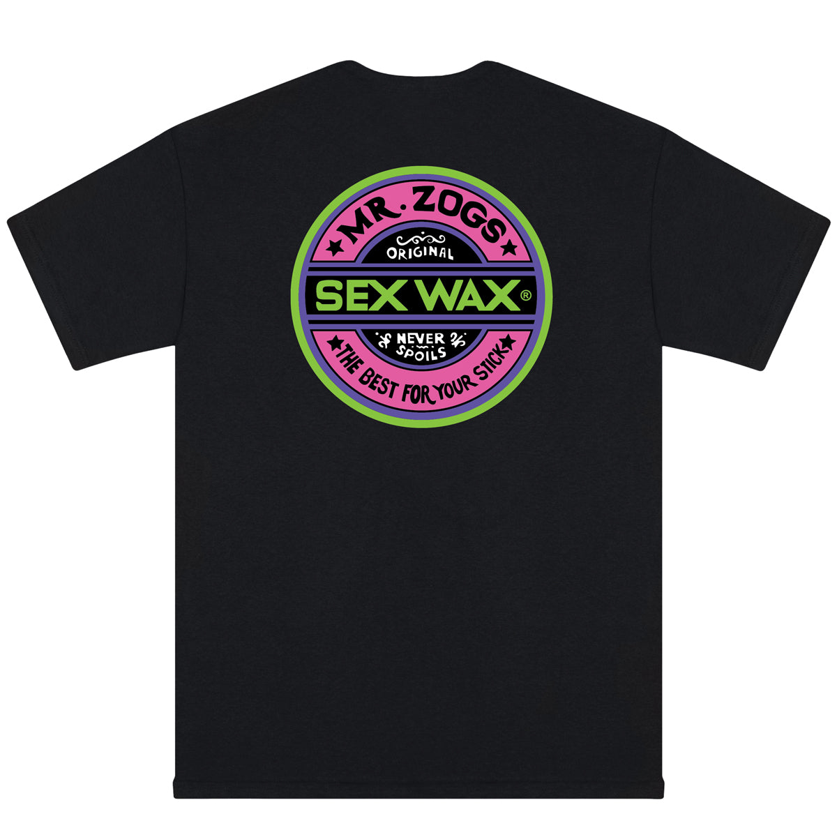 Sexwax Fluoro Tee Black