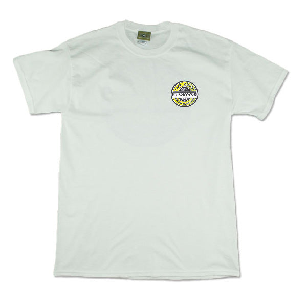 Sexwax Fade Tee White